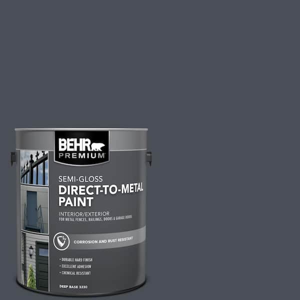 1 gal. #PPU15-20 Poppy Seed Semi-Gloss Direct to Metal Interior/Exterior Paint