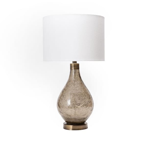 nuLOOM Astor 25 in. Beige Traditional Table Lamp, Dimmable IET09AA ...