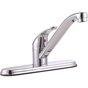 Bayview Single-Handle Standard Kitchen Faucet without Side Sprayer in Chrome