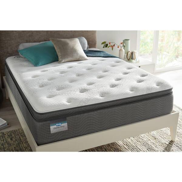 Simmons BeautySleep Pacific Mariners King Plush Pillow Top Mattress Set