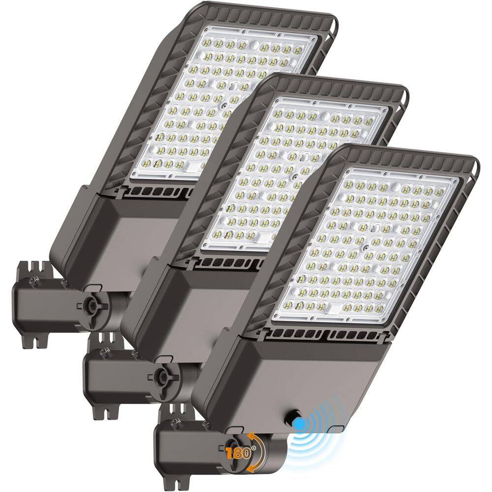 240W 60000 Lumen 6000K LED Parking Lot Light Dusk to Dawn Photocell Outdoor Work Light Hardwired 3 Pack price history on PriceWatchPro