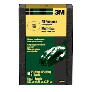 2-5/8 in. x 3-3/4 in. Fine All-Purpose Sanding Sponge