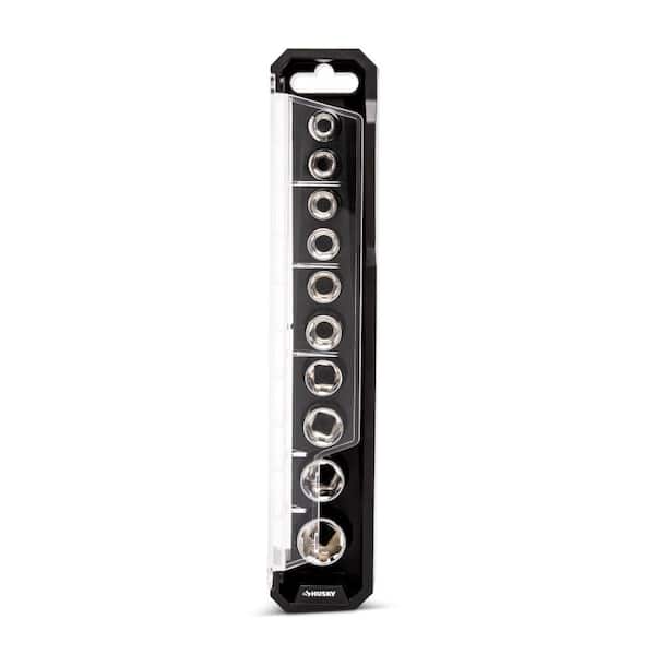 BITE 3/8 in. Drive Standard Metric Socket Set (10-Piece)