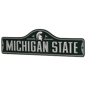 Michigan State University Metal Street Sign