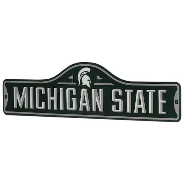 Michigan State University Metal Street Sign
