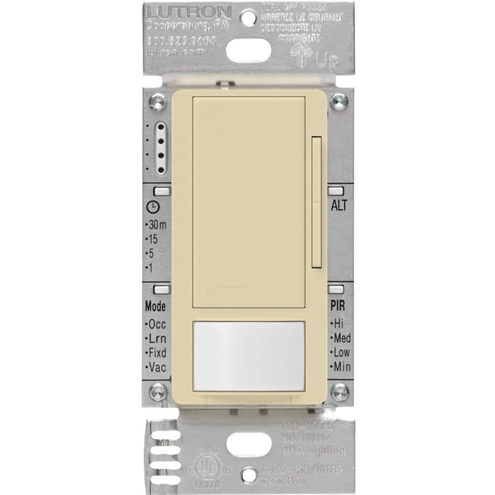 Maestro 0-10 Volt Dimmer Sensor Switch, 8A/120-277 Volt, Single-Pole/3-Way, Beige (MS-Z101-IV) price history on PriceWatchPro