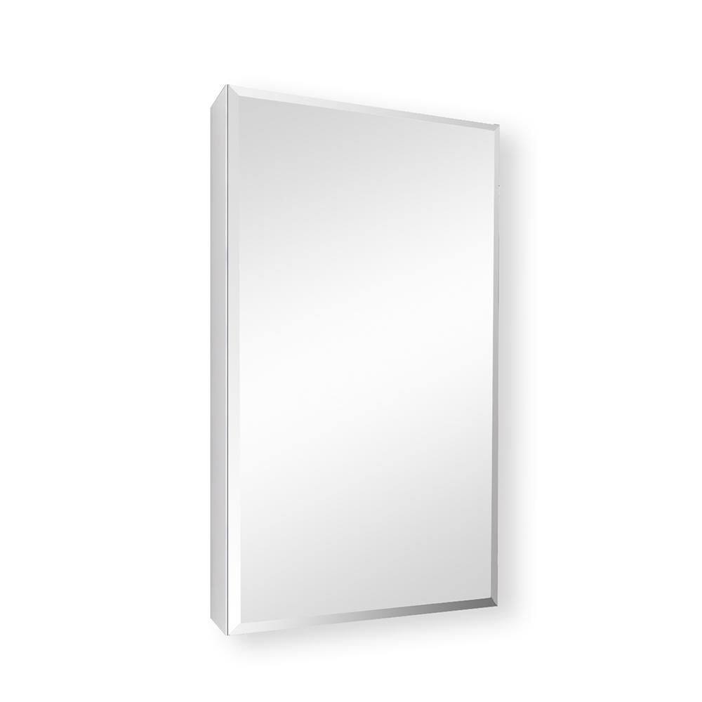 EPOWP 15 in. W x 26 in. H Rectangular Silver Aluminum Surface Mount