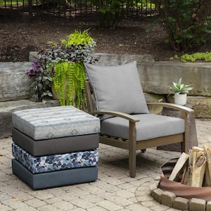 charcoal grey patio cushions