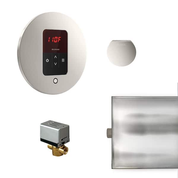 Mr. Steam Mr.Steam Basic Butler Package Round Polished Nickel