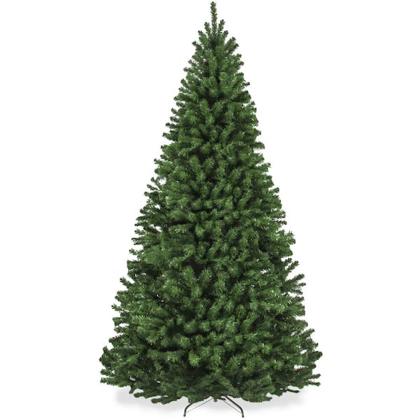 Best Choice Products 6 ft. Premium Unlit Spruce Artificial Christmas Tree w/Easy Assembly, Metal Hinges & Foldable Base
