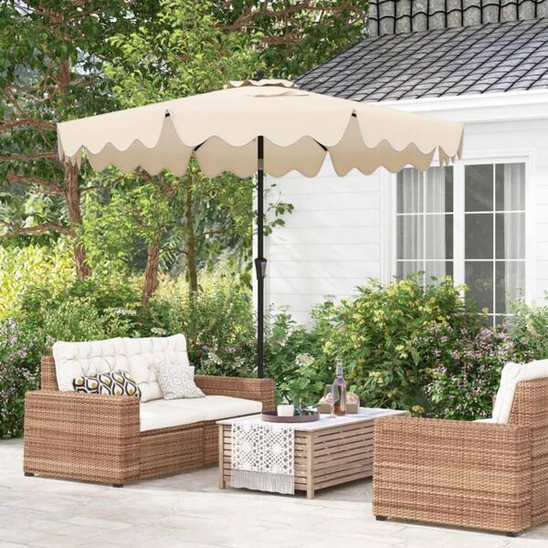 9 foot patio umbrella with crank Blissun ft Solar 32 LED Lighted Umbrella Table Market Umbrella Tilt and Outdoor Umbrella for Garden, Deck, Backyard, Pool and Beach (Navy Blue) : Patio Featuring a vibrant yellow canopy Boyel Living 9 ft. Patio