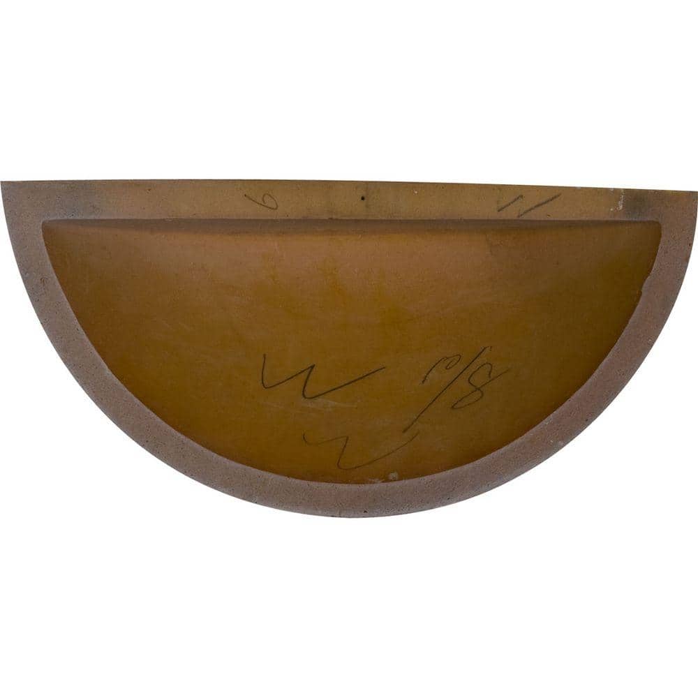 White Polyurethane Traditional Basin Wall Sconce