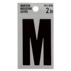 2 in. Vinyl Reflective Letter M