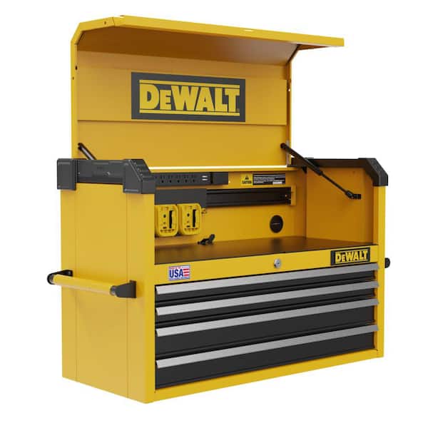 DEWALT 37 in. W x 19 in. D 4-Drawer Top Tool Chest
