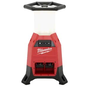 M18 18-Volt Lithium-Ion RADIUS Site Light (Tool-Only) w/M18 18-Volt Lithium-Ion HIGH OUTPUT XC 8.0 Ah Battery