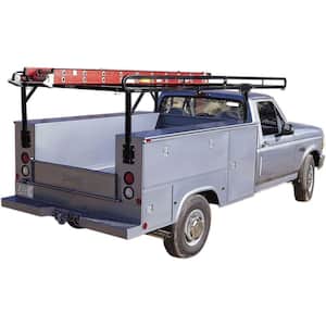 Buyers Products Company 1,000 lbs. Capacity Black Steel Truck Ladder Rack  1501150 - The Home Depot