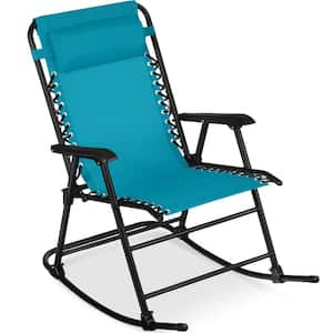 Best Choice Products Steel Outdoor Zero Gravity Rocking Lawn Chair