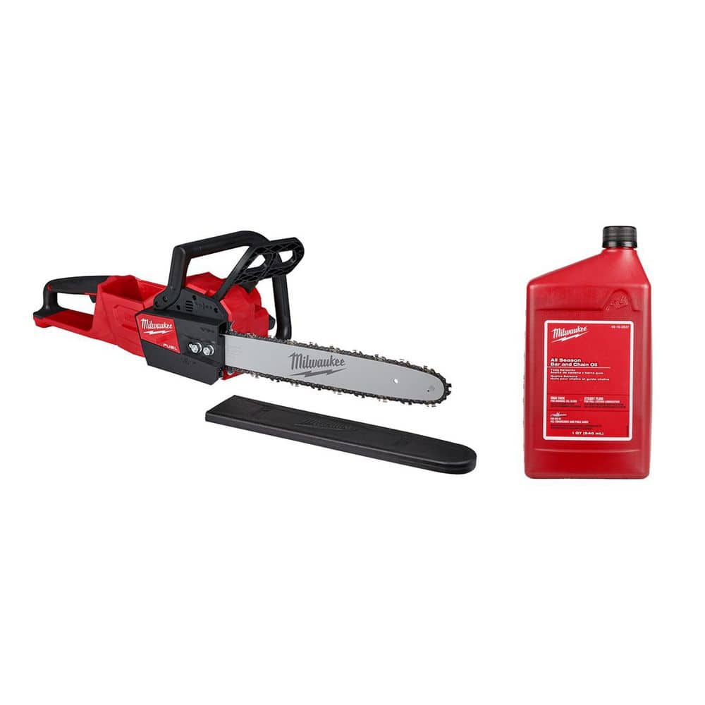 M18 FUEL 16 in. 18V Lithium-Ion Brushless Battery Chainsaw (Tool-Only) w/ 1 Quart Bar & Chain Oil price history on PriceWatchPro