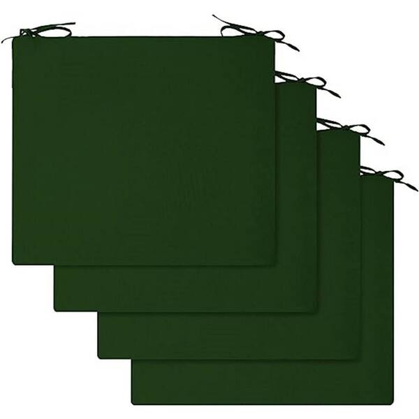 Unbranded 18.5 in. x 16 in. x 3 in. Outdoor Chair Cushions Patio Cushions for Outdoor Furniture, Throw Pillow (Pack of 4)