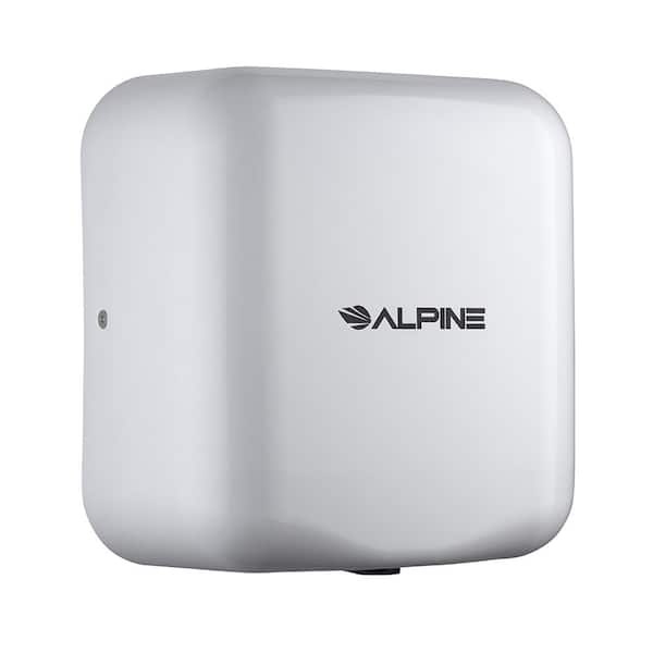 Alpine Industries Hemlock White Stainless Steel Commercial Automatic High Speed Electric Hand Dryer