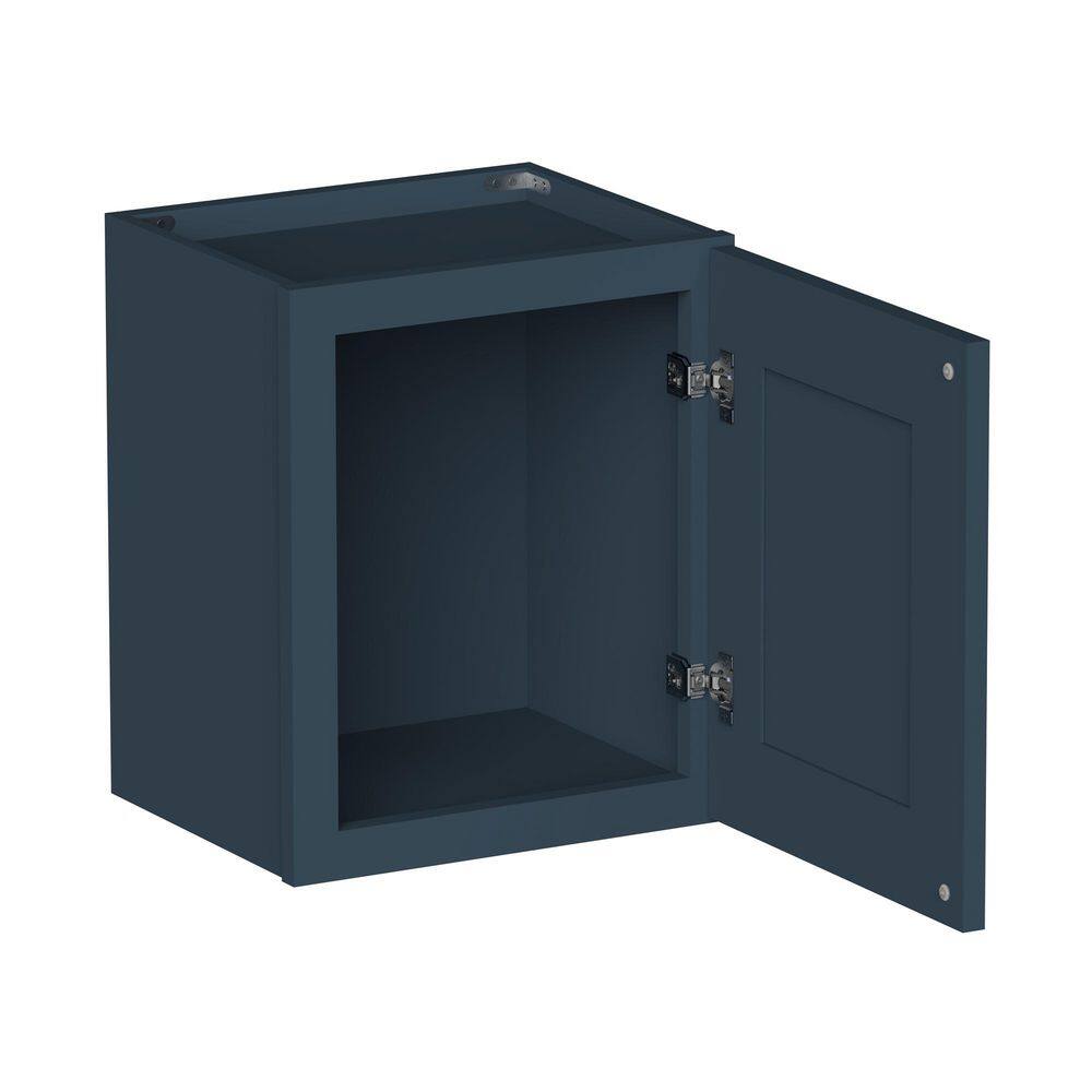 15 in W x 12 in D x 18 in H HDF Ready to Assemble Short Wall Cabinet in Cyber Grey with 1-Door price history on PriceWatchPro