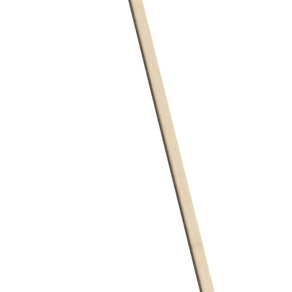 Lancaster Series 96 in. W x 0.25 in. D x 0.75 in. H Batten Molding in Natural Wood