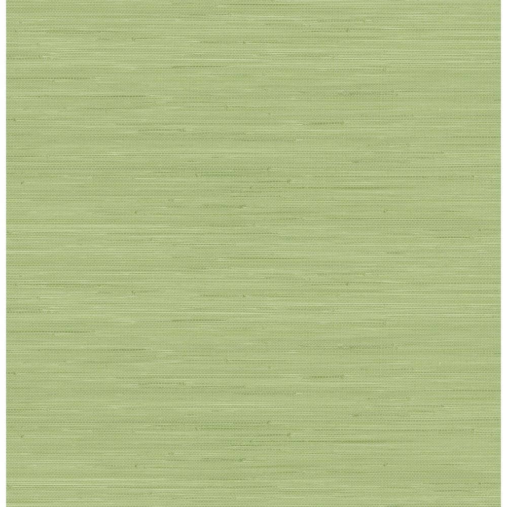 Citrus Green Faux Grasscloth Peel and Stick Wallpaper Roll