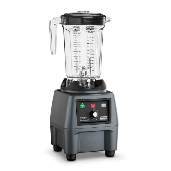 Waring Commercial CB15 128 oz. 10-Speed Grey Blender with 3.75 HP and  Electronic Touchpad Controls with Copolyester Jar CB15VP - The Home Depot