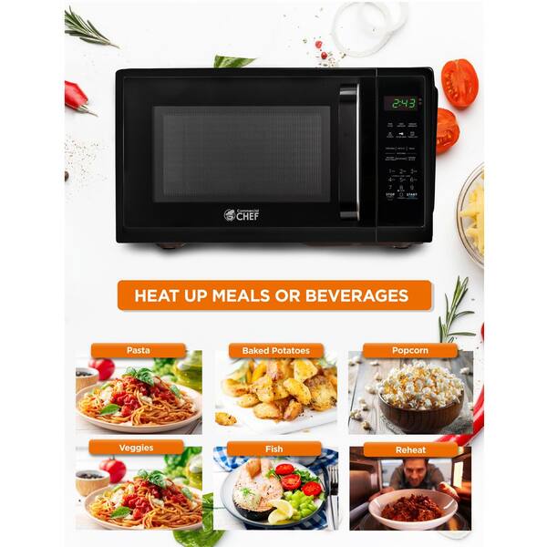 Commercial CHEF 18.9 in. W 0.9 cu. ft. 900-Watt Countertop Commercial CHEF 18.9 in. W 0.9 cu. ft. 900-Watt Countertop