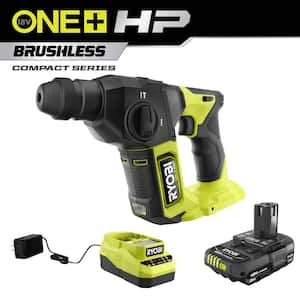 ONE+ HP 18V Brushless Cordless Compact 5/8 in. SDS Rotary Hammer with 2.0 Ah Battery and Charger