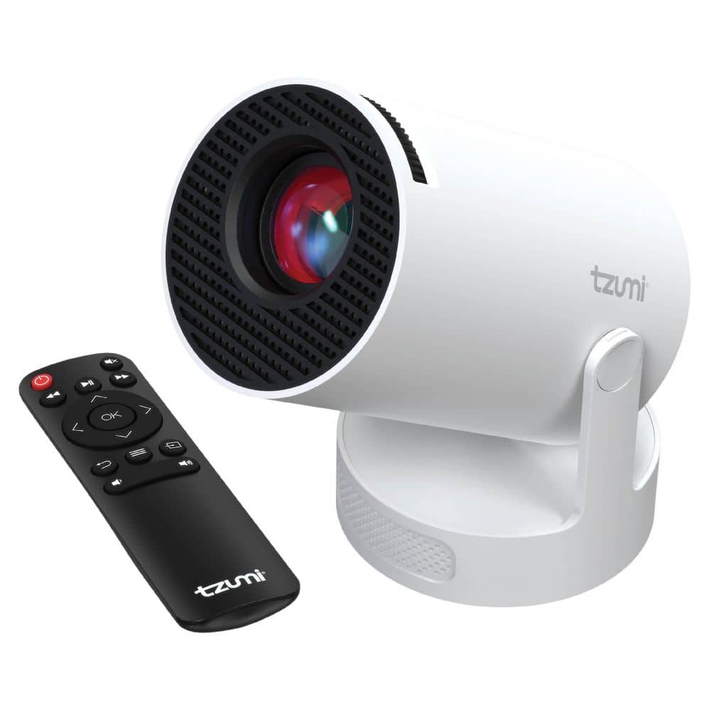 1280 x 720 HD Android Movie Projector Speaker Base with 115 Lumens