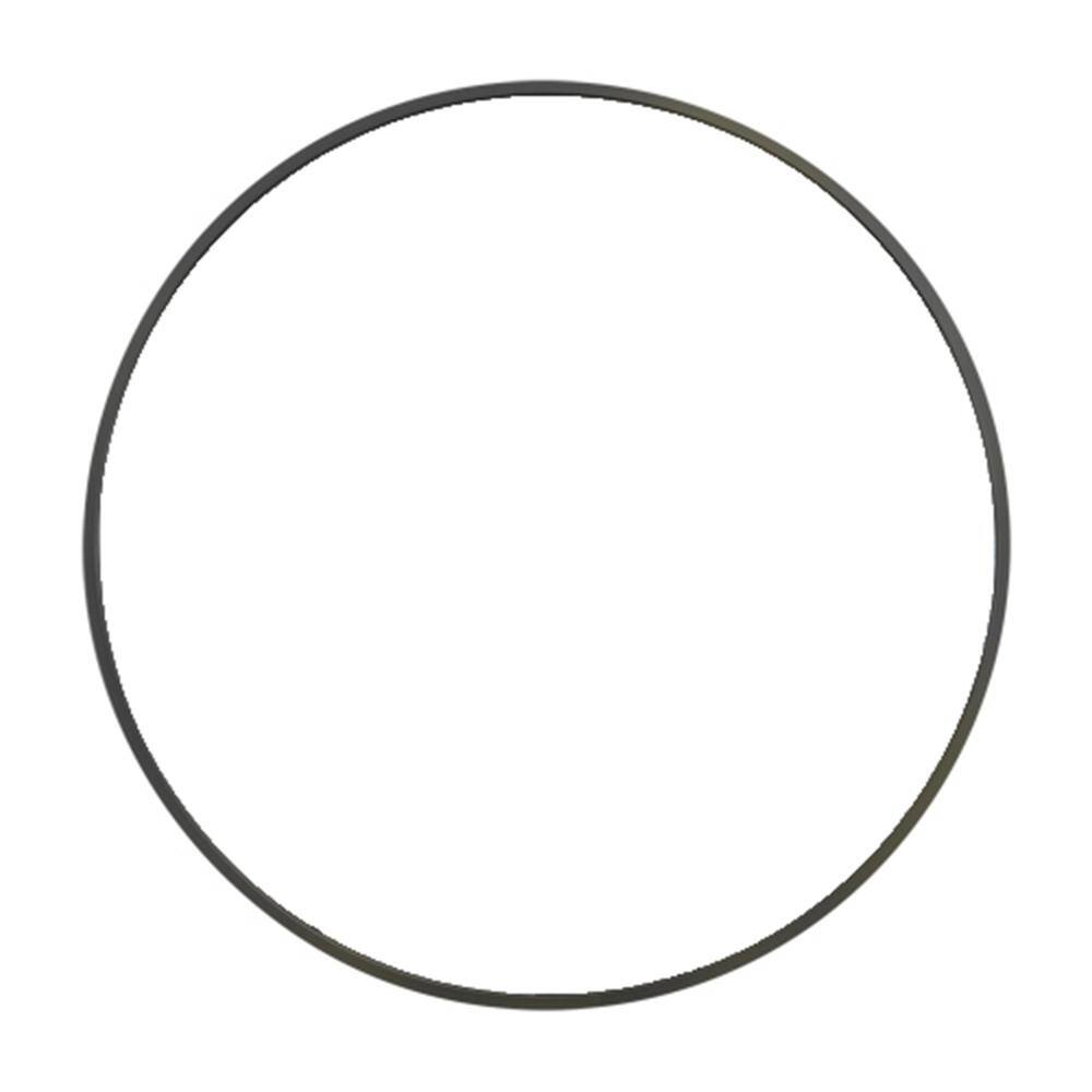 31.5 in. W x 31.5 in. H Round Aluminum Framed Wall Bathroom Vanity