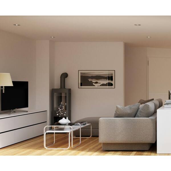 NICOR 6 in. Nickel Recessed Airtight Cone Baffle Trim 17550ANK