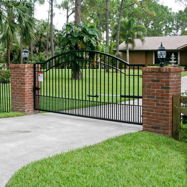 Mighty Mule Medium Duty Single Swing Gate Opener Access Combo Kit Smart and Solar Capable