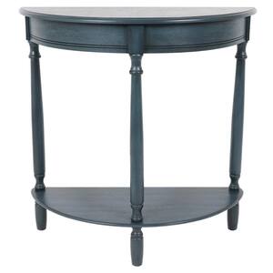 Decor Therapy Simplify Beistelltisch, Rund, Antik-Marineblau, Aus MDF – 38,1 X 38,1 X 61 Cm, Für Traditionelle Räume