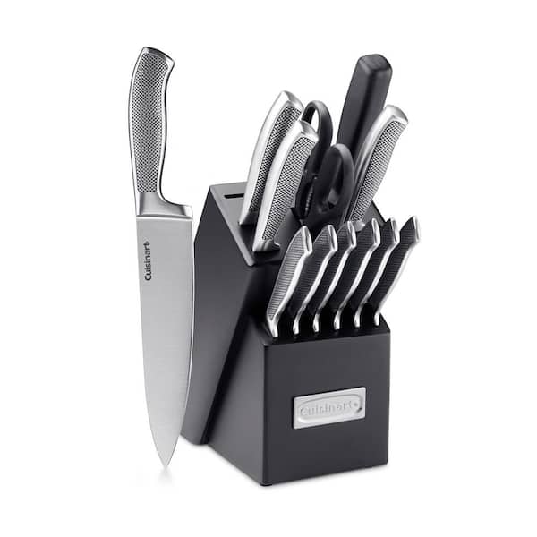 NEW NICE Cuisinart 11-Piece Non-Stick Coated Knife Set with Cutting Board