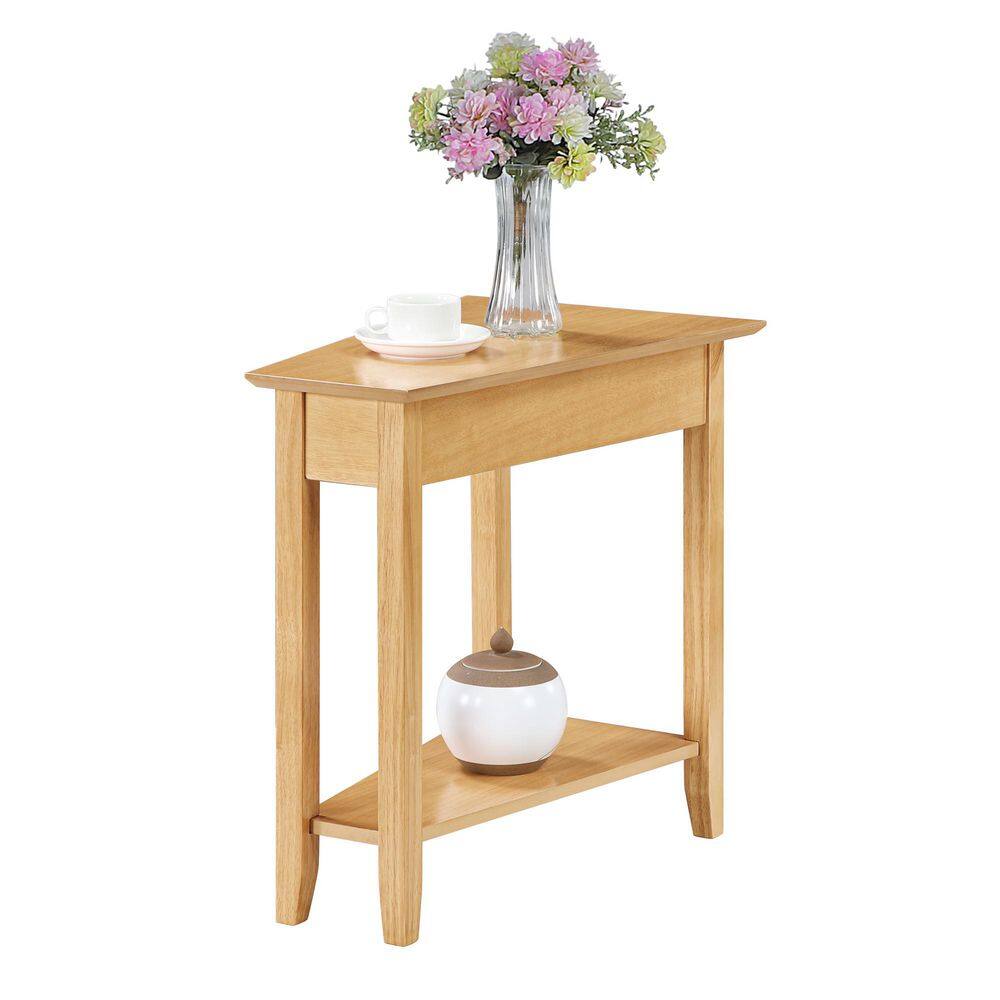 American Heritage Cherry Wedge End Table - thumbnail 7