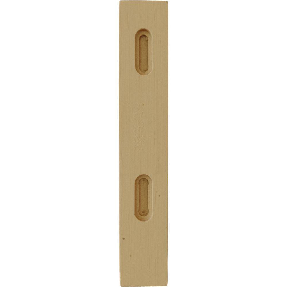 Medium Alder Wood Corbel Bracket, 10.5" Height