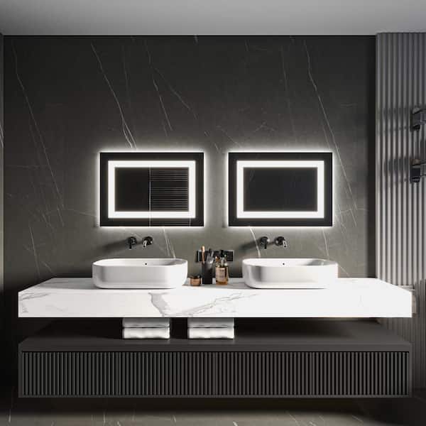 Real Glass Mirror Tiles Frameless Wall Mirror Flat Flexible Wall 10 Inch 12