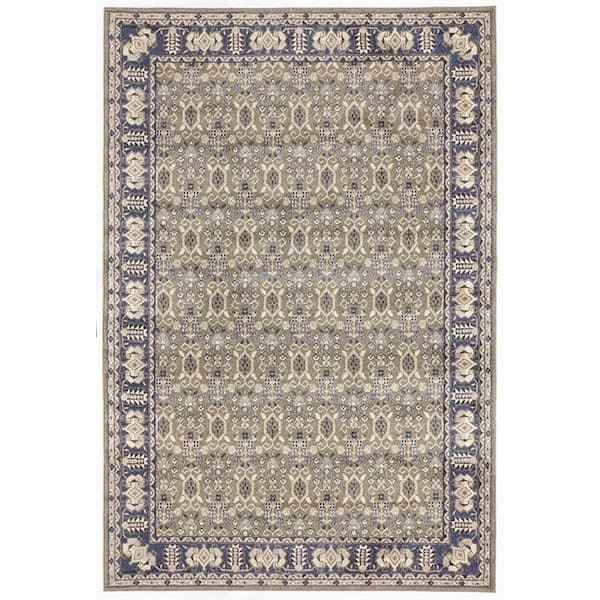 Home Decorators Collection Gianna Gray 4 ft. x 6 ft. Area Rug