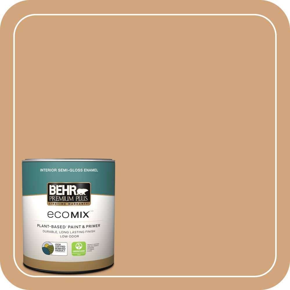 1 qt. #MQ2-07 City Sunrise Semi-Gloss Enamel EcoMix Plant-Based Interior Paint & Primer price history on PriceWatchPro
