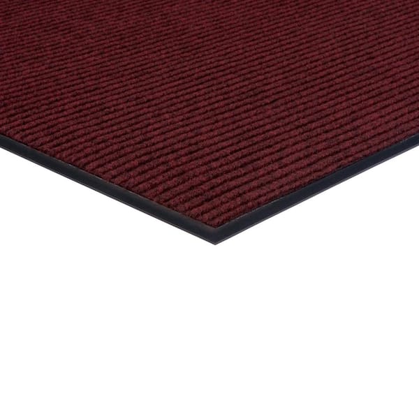 Apache Rib Cocoa Brown 3 Ft. x 4 Ft. Commercial Door Mat 01033141030000400A  - The Home Depot