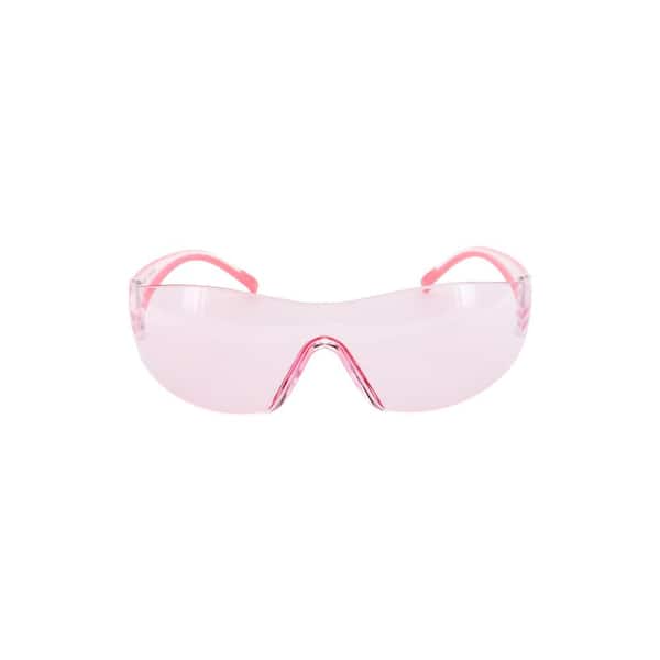 BOUTON Eva Women's Clear/Pink Anti-Scratch Coating Rimless Safety
