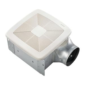 QTXE Series 110 CFM Ceiling Bathroom Exhaust Fan, White, ENERGY STAR