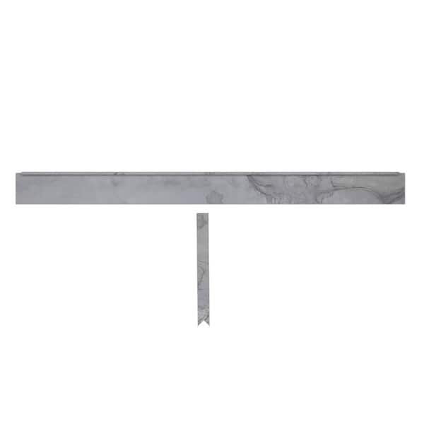 48 in. x 4 in. COR-TEN Steel Hammer-In Landscape Edging, 1/4 in. Rounded Top, 1-Pack