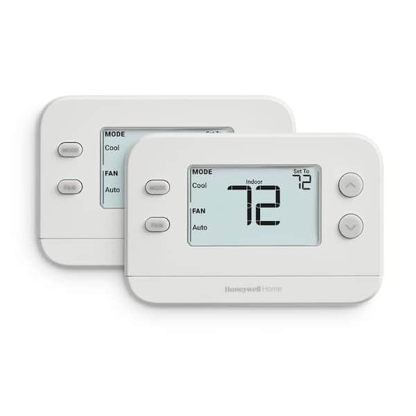 X1N Thermostat Non-Programmable 1 Heat/1 Cool 2-Pack