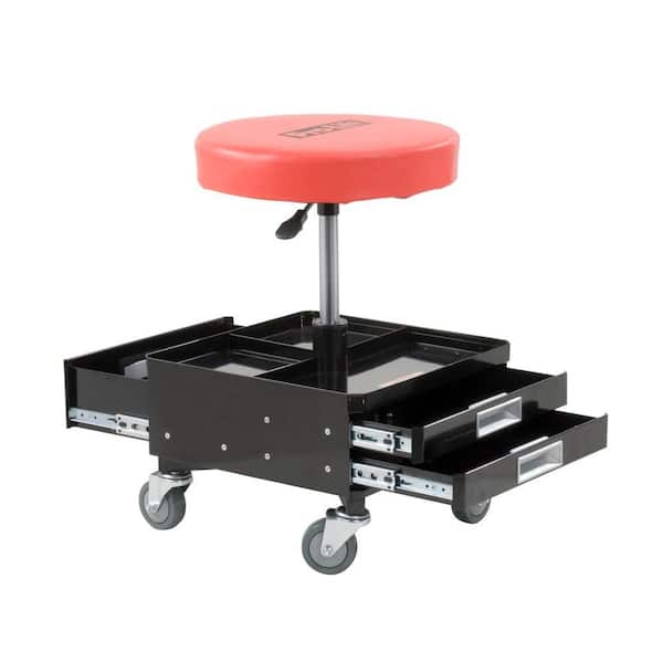 Pro-Lift Pneumatic Chair with Dual Tool Trays