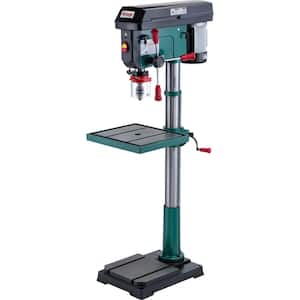20 in. 12-Speed Floor Drill Press with 5/8 in. Chuck Capacity, LED Light, and Laser Guide