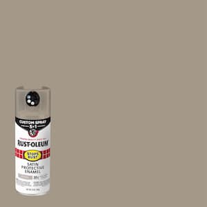 12 oz. Custom Spray 5-in-1 Satin Driftwood Spray Paint