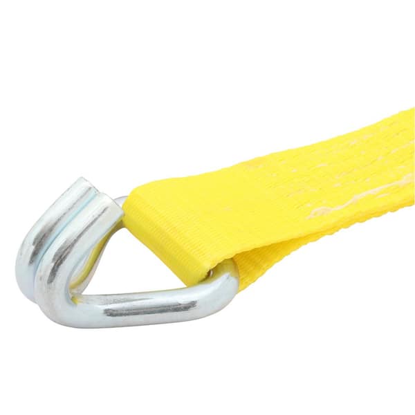 Keeper 2 in. x 30 ft. 3333 lbs. Keeper Double J Hook Ratchet Tie Down Strap  04630 - The Home Depot